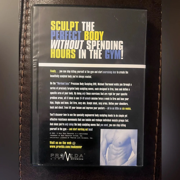 The Workout LESS Precision Body Sculpting DVD - Picture 2 of 2